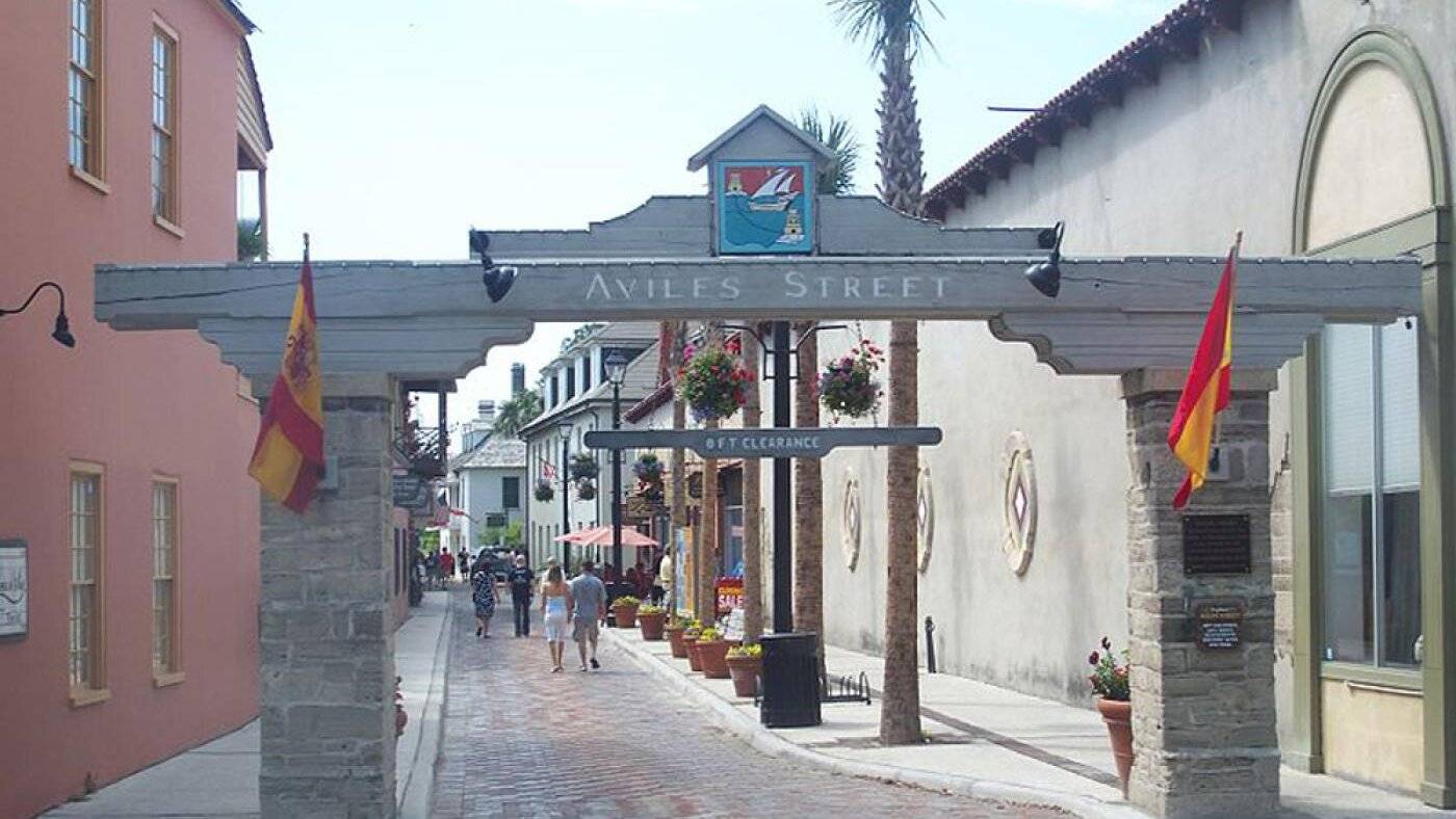 Aviles Street: The Oldest Street In St. Augustine